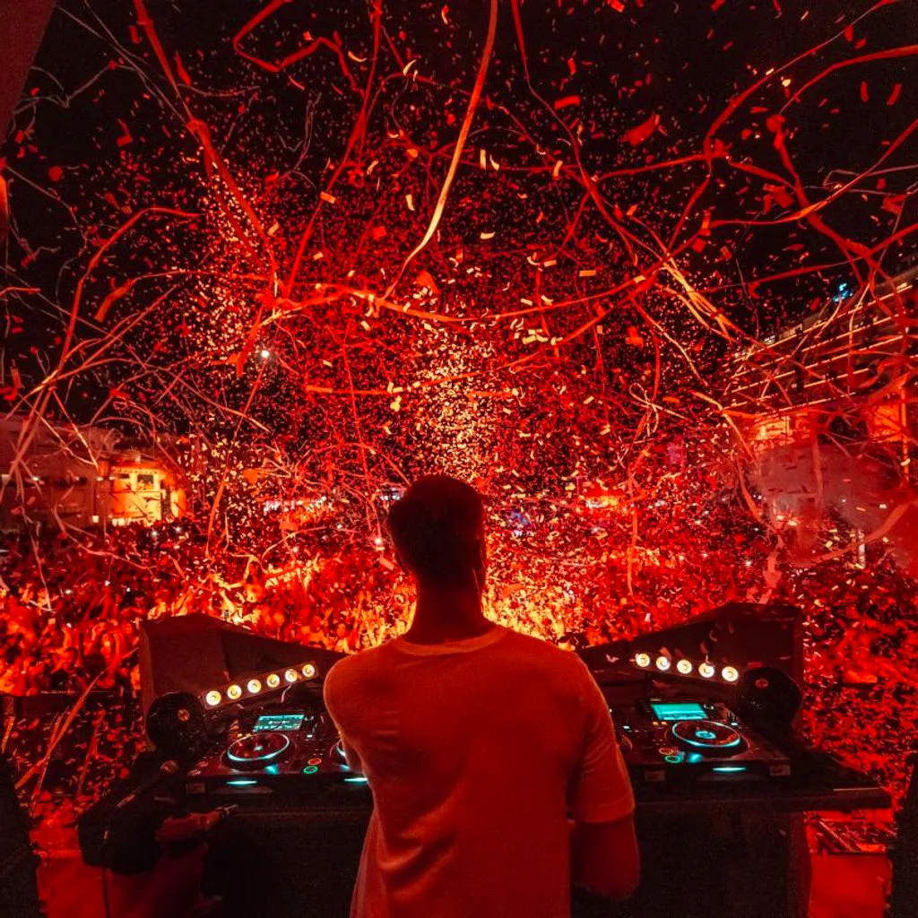 Calvin Harris at Ushuaïa Ibiza at Ushuaia Ibiza Beach Club