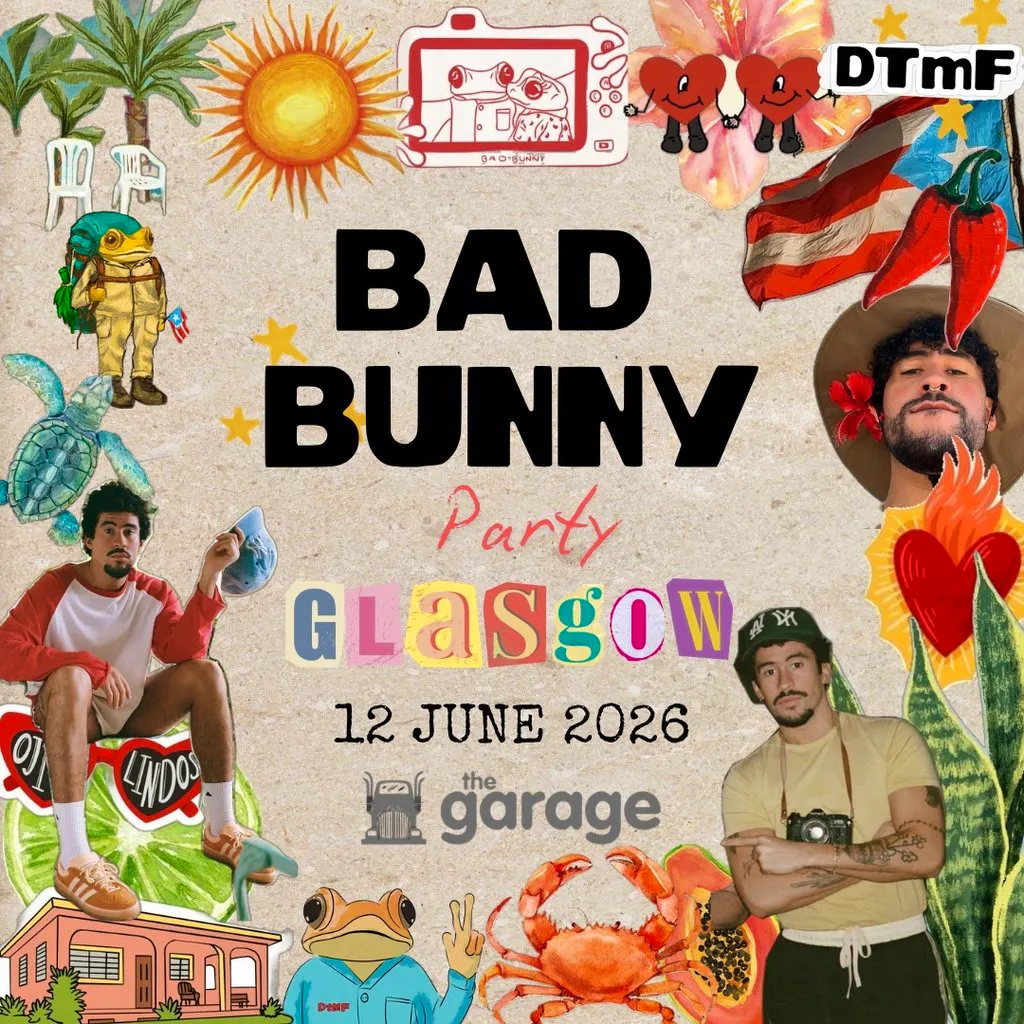 Bad Bunny Party (Glasgow) at G2 (The Garage Glasgow)