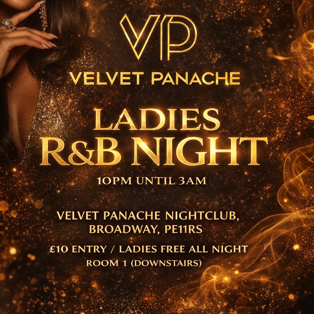 Ladies Night [R&B Edition] 18th april at Velvet Panache Peterborough