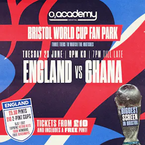 Bristol World Cup Fan Park - England vs Ghana!
