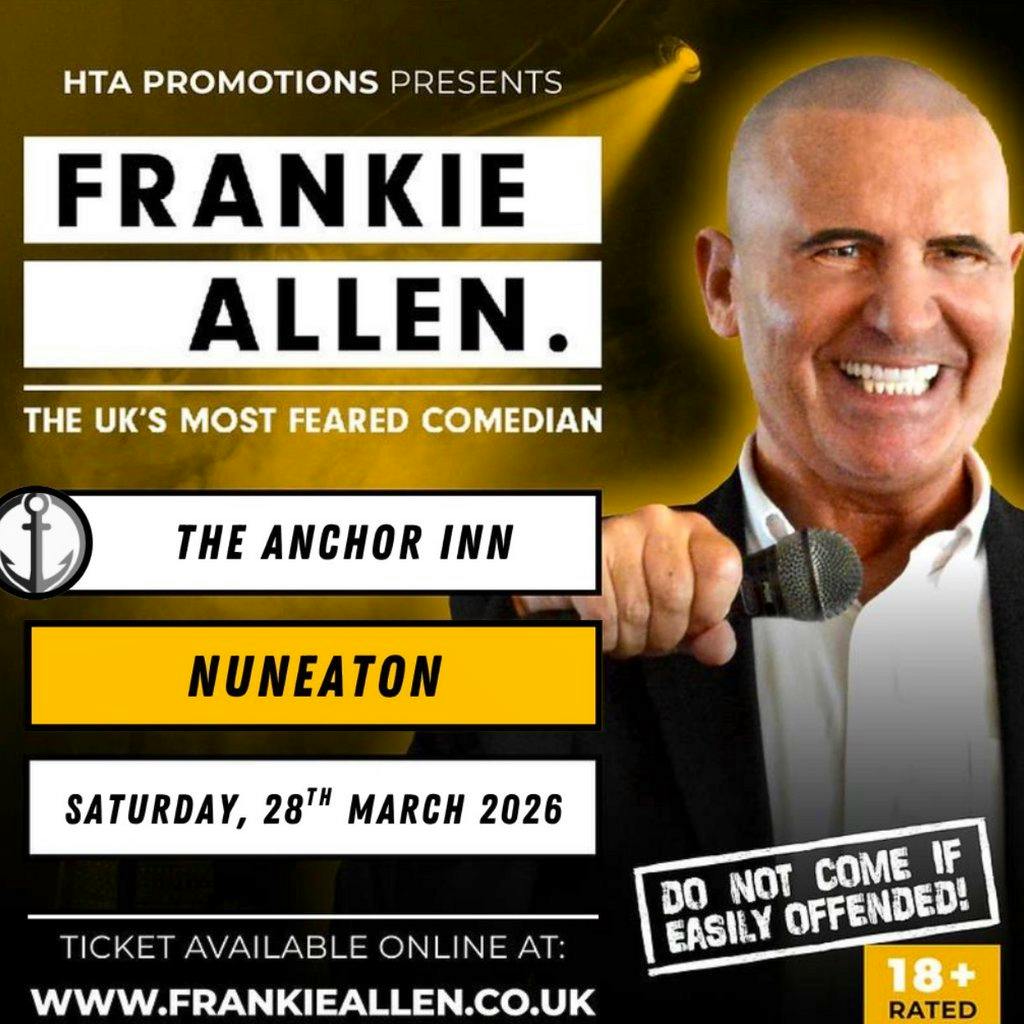Frankie Allen at The Anchor Inn Hartshill