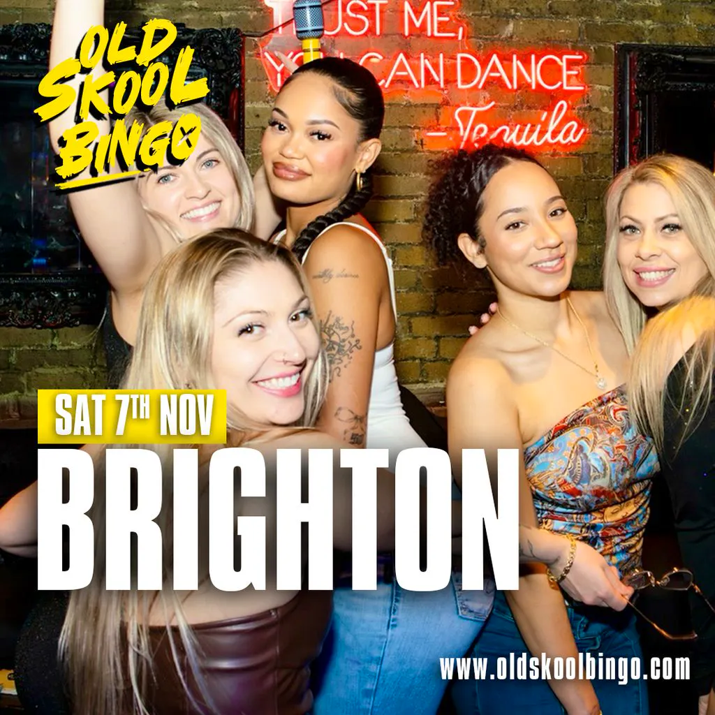 Old Skool Bingo Sat 7th Nov Brighton at Horizon Club