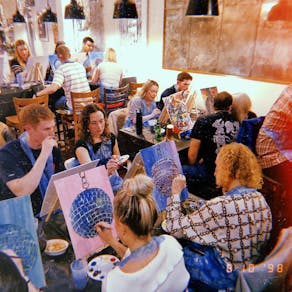 Boozy Brushes, Funk and Groove Sip and Paint Party, Leeds