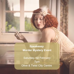 Speakeasy Murder Mystery Event