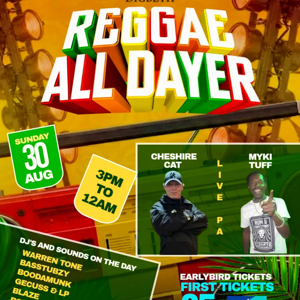 The Big Bulls Head  Reggae ALLDAYER at The Big Bulls Head Digbeth