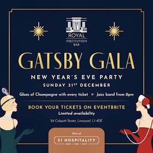Royal Institution Gatsby Gala NYE Party