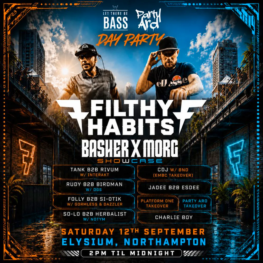 LET THERE BE BASS X PARTY ARD Present: Filthy Habits at ELYSIUM