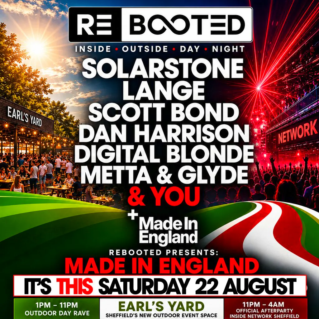 Rebooted - Made in England - Inside - Outside - Day -Night at Network Sheffield 14 16 Matilda Street S14qd