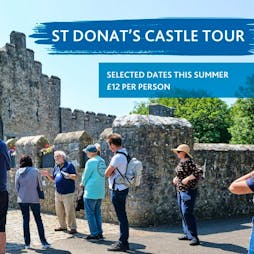 St Donat's Castle Tour | St Donat's Castle Llantwit Major  | Sat 17th August 2024 Lineup