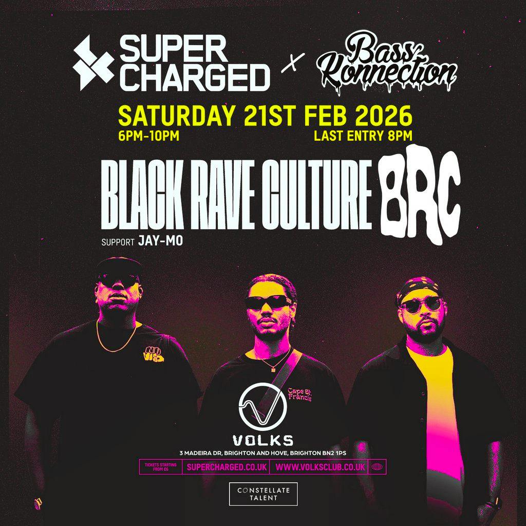 SuperCharged presents Black Rave Culture at The Volks