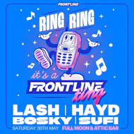 Ring Ring it’s a Frontline Ting! at The Full Moon And Attic Bar