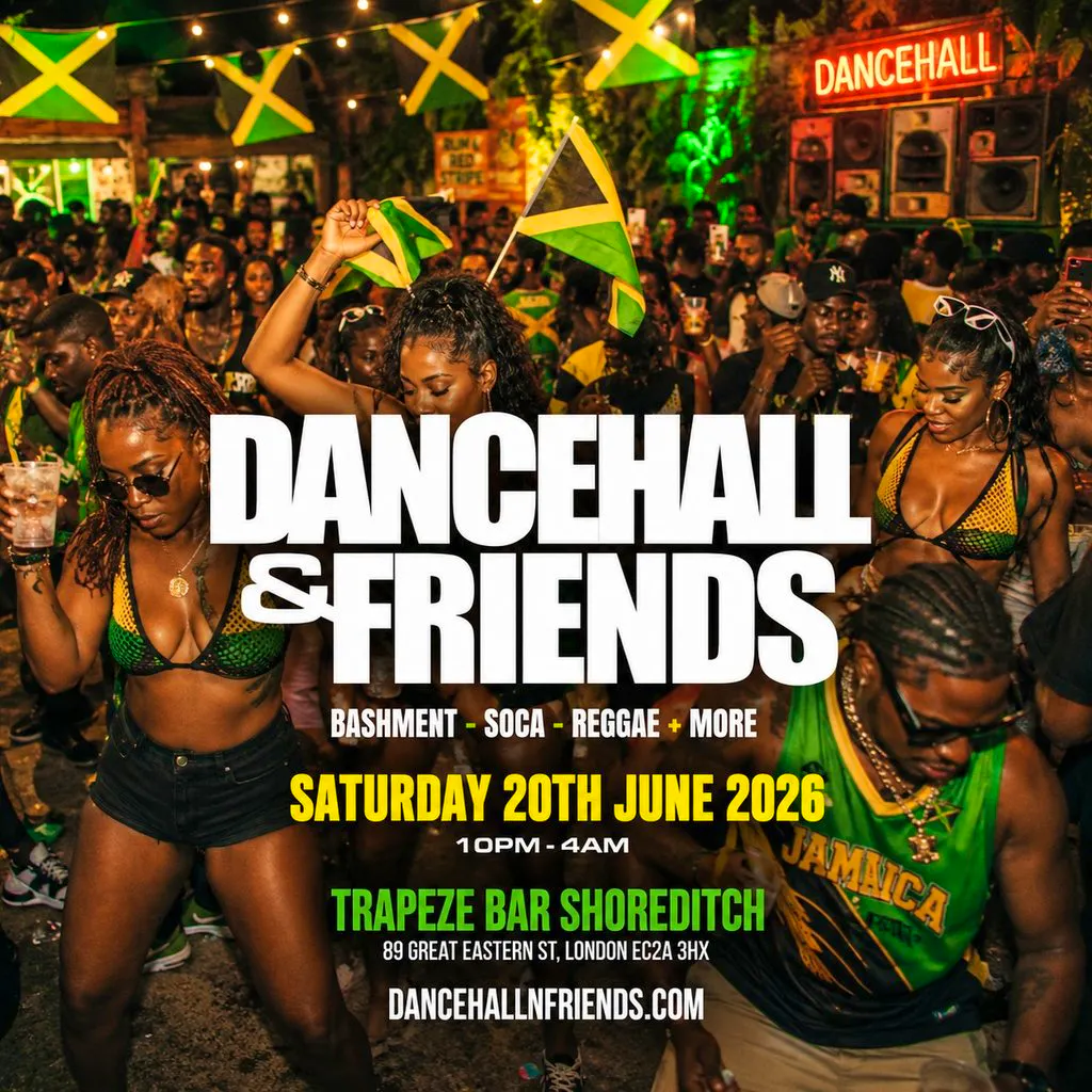 DANCEHALL & FRIENDS - Bashment, Soca, Reggae Party at Trapeze Bar