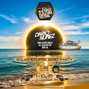 Ibiza PlayAbout Radio Fest: Total Solar Eclipse Boat Party