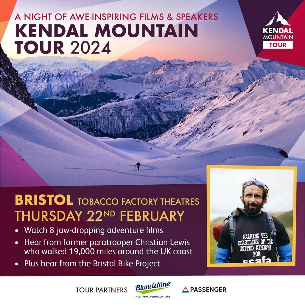 Kendal Mountain Tour 2024 A Night Of Adventure Films + Speaker Tickets