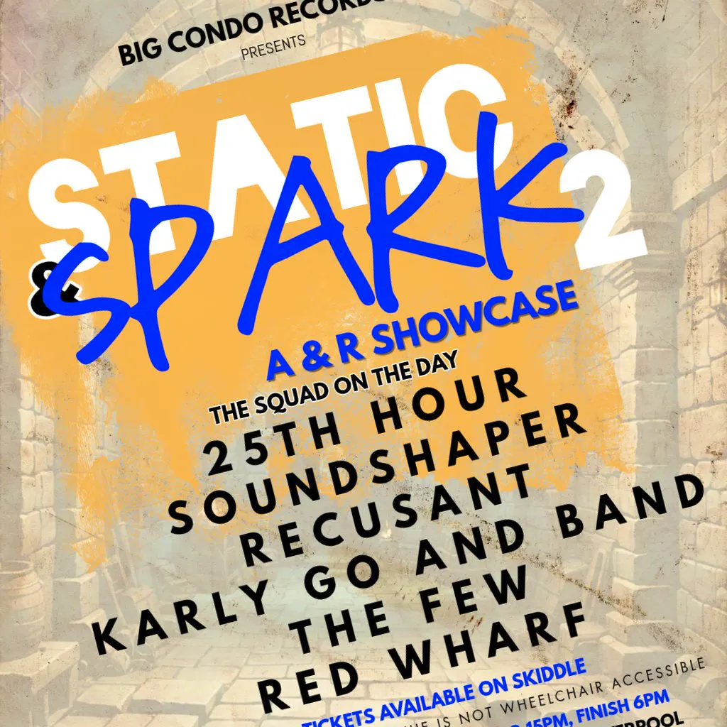 Big Condo Records Presents Static And Spark 2 at The Hold The Shipping Forecast