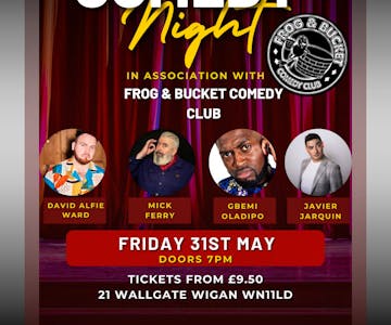 Comedy Night in association with Frog and Bucket