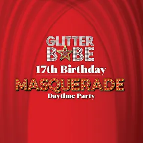 Glitterbabe 17th birthday masquerade daytime party
