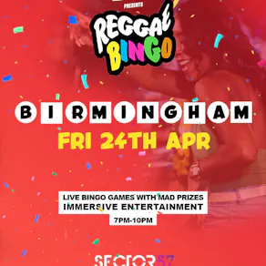 Reggae Bingo - Birmingham - Fri 24th April