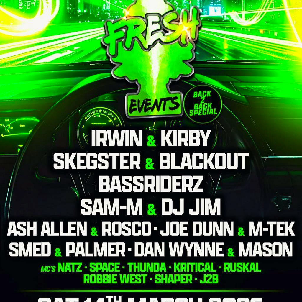 Fresh Events : back 2 back special at The Corner Pocket Snooker Club