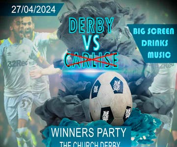 Derby County FC Celebration Party