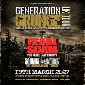 Generation Grunge UK Tour