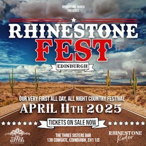 Rhinestone Fest: Edinburgh April 11th