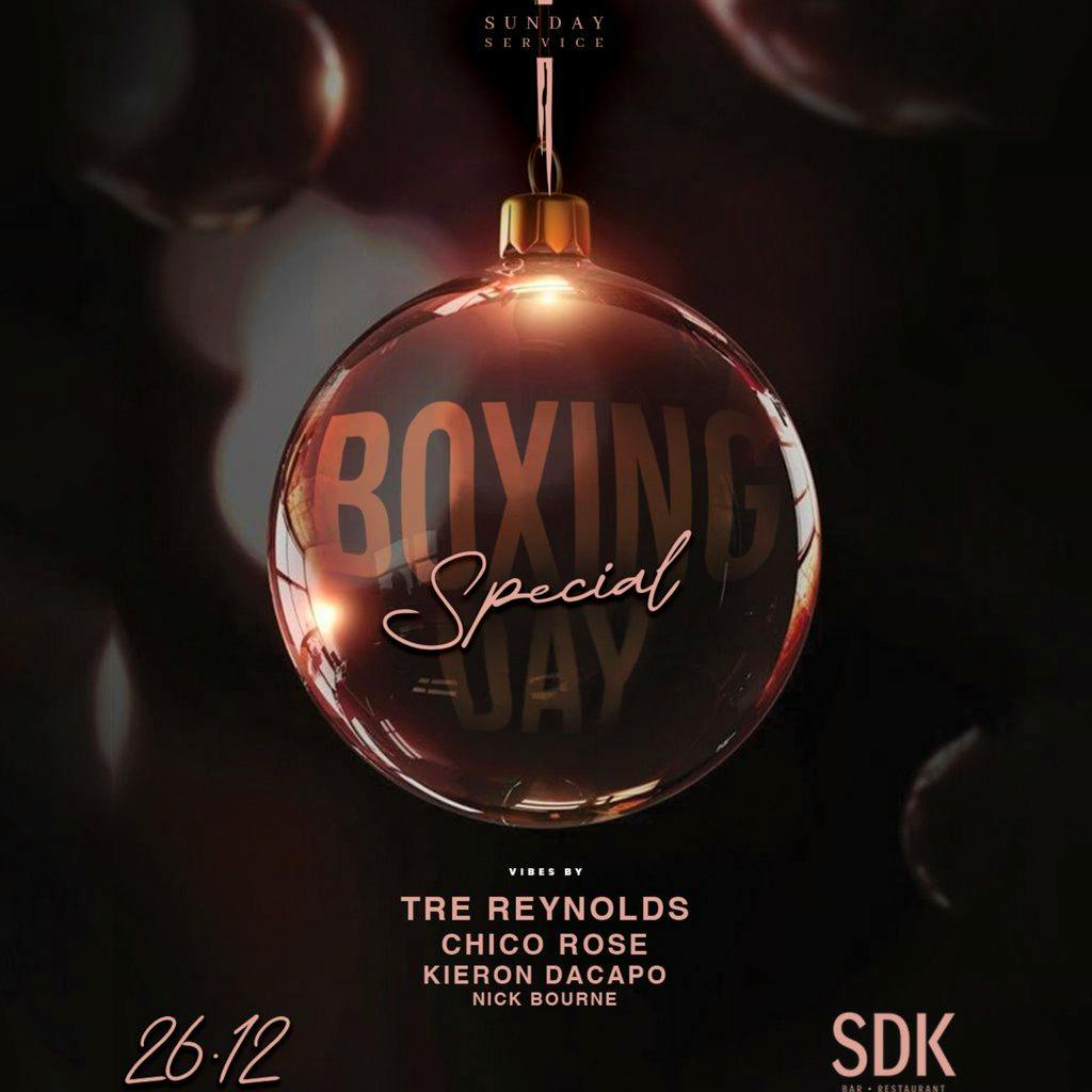 Boxing Day Service @ SDK at SDK Bar