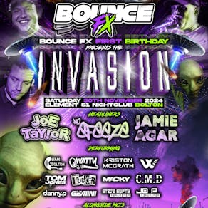 BounceFX - INVASION - 1st birthday- Element51