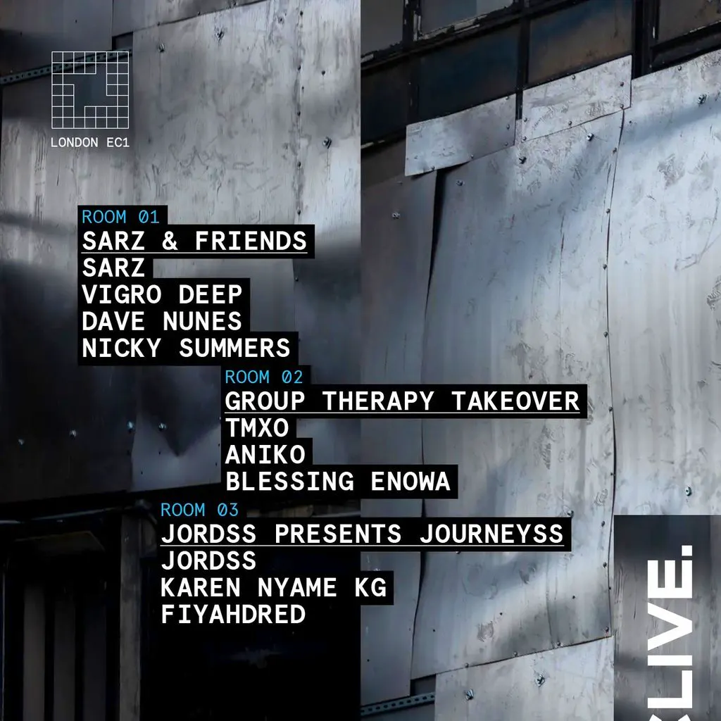 FABRICLIVE: Sarz, VIGRO DEEP, Dave Nunes, Nicky Summers, Jordss at Fabric London