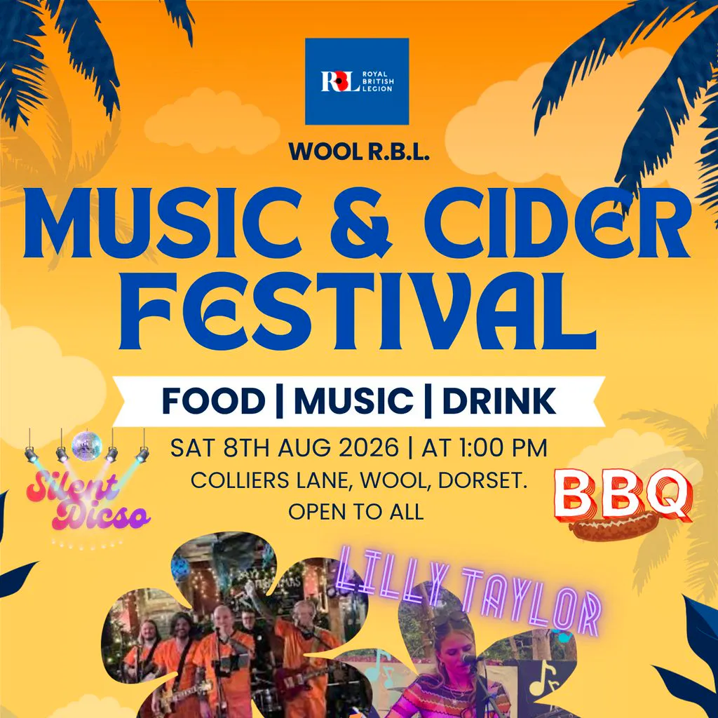 Music & Cider Festival at Wool Royal British Legion