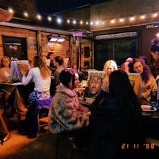 Boozy Brushes, Hip-Hop Sip and Paint Party! Newcastle at Prohibition Cabaret Bar New