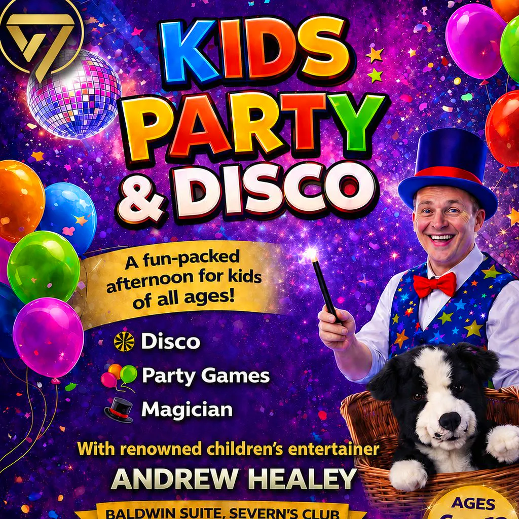 Kid's Party & Disco at Severn's Club