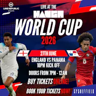 ENGLAND V PANAMA| World Cup 2026 at Steelyard