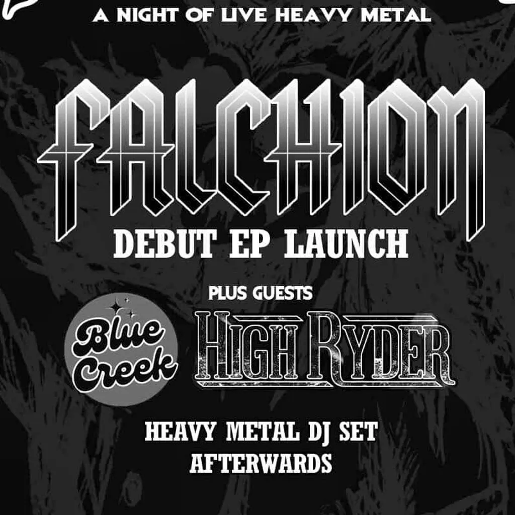 Falchion EP Launch w/ Blue Creek & High Ryder at Bennigans Bar