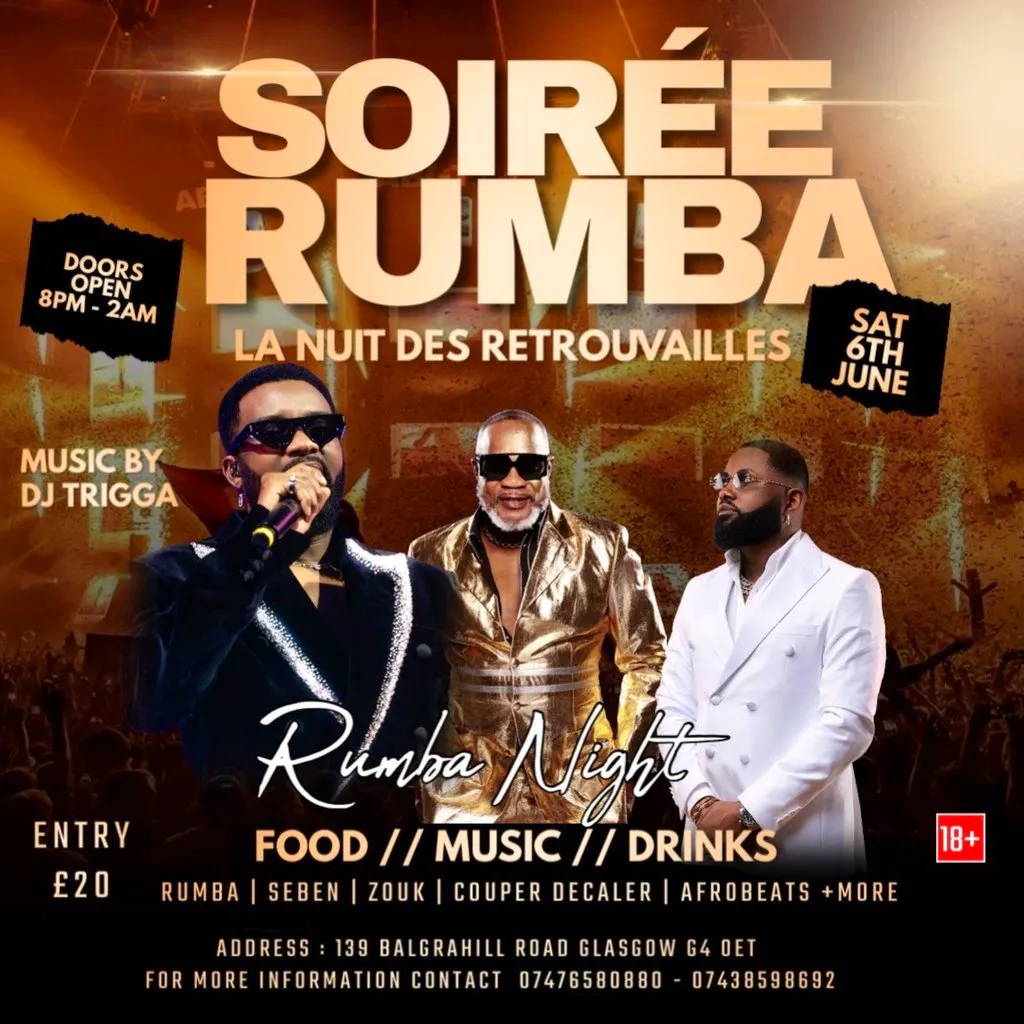 Rumba Night Glasgow at Balgrayhill Community Centre