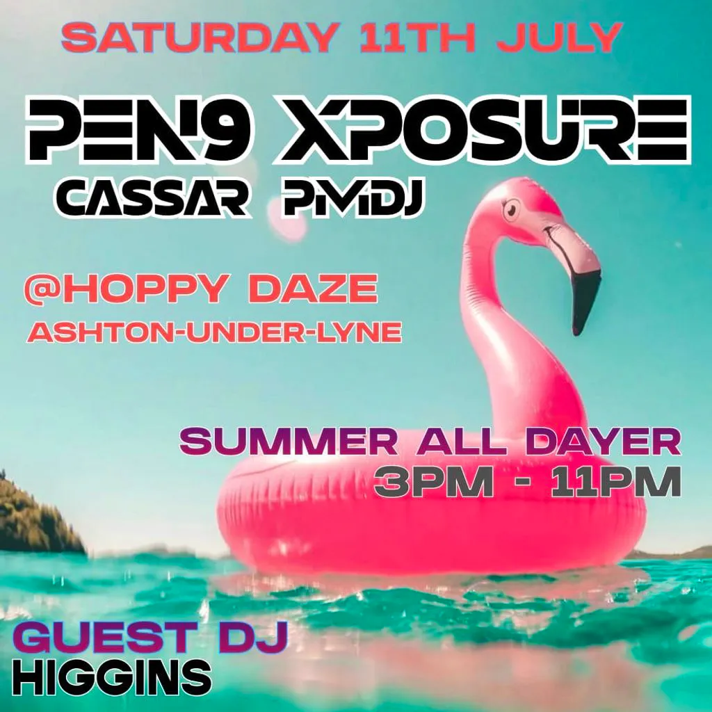 Pen9 Xposure - Summer Party at HOPPY DAZE
