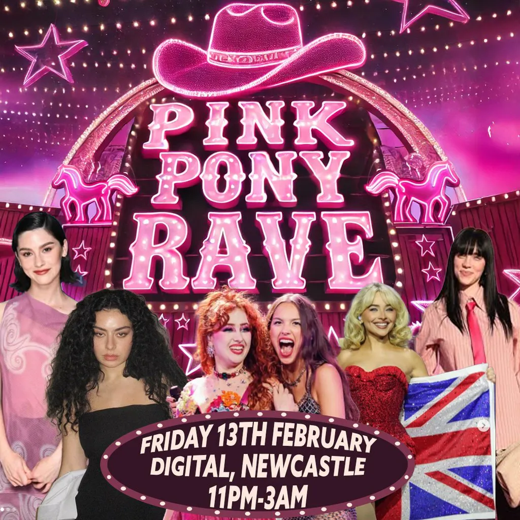 Tickets: Pink Pony Rave (Newcastle) | Digital Newcastle Newcastle Upon ...