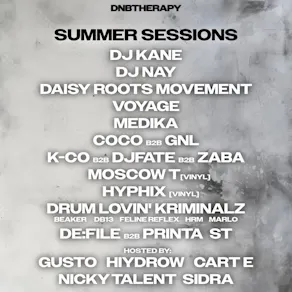 dnbtherapy: SUMMER SESSIONS: Carnival WarmUp
