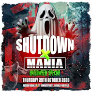 SHUTDOWN VS MANIA U18s Halloween Special BURNLEY at Fusion Event Space
