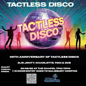40th Anniversary of Tactless Disco with Jonty