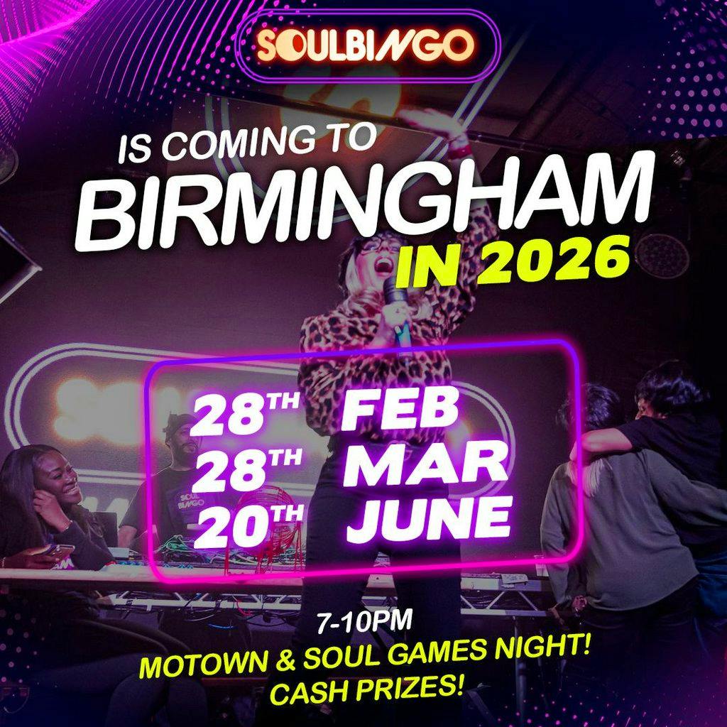 Soul Bingo Birmingham at Sobar Birmingham