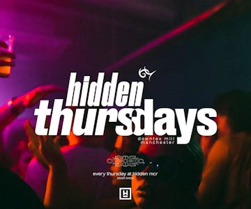 Hidden Thursdays | 25th April