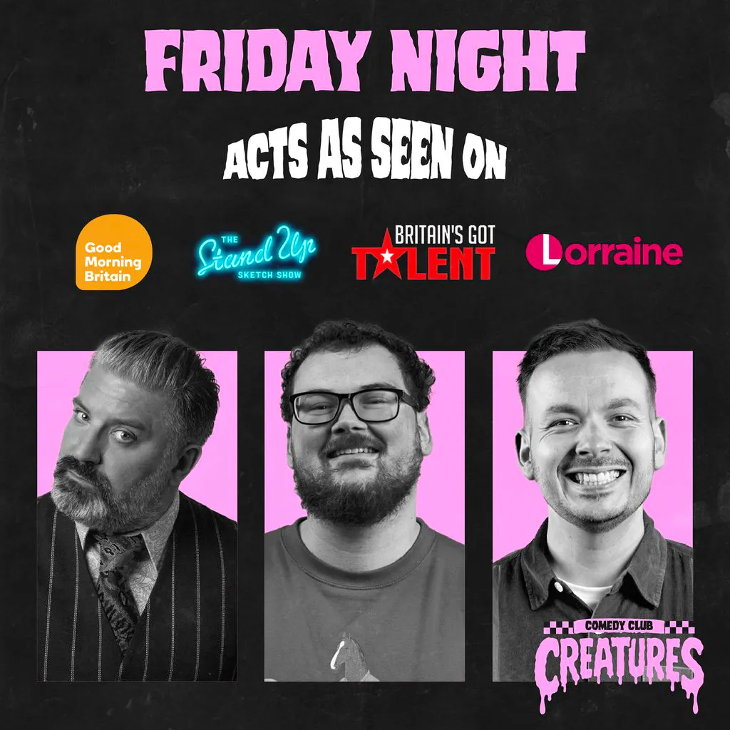 Friday Night Showcase|| Creatures Comedy Club at Creatures Comedy Club