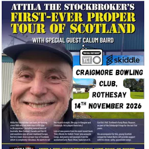 Attilla the Stockbroker w/ Calum Baird & Mark McG