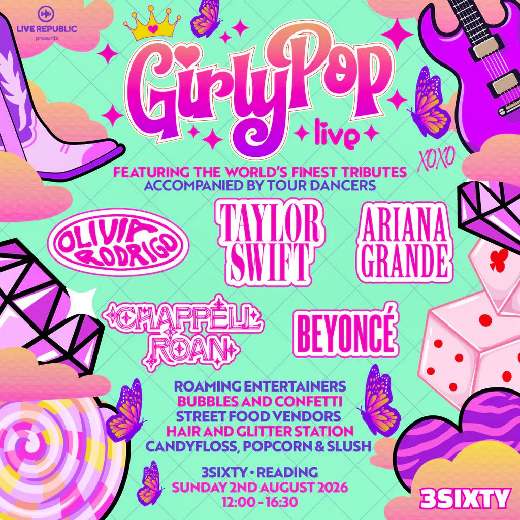 GirlyPop Live | 3sixty, Reading at 3Sixty Hall   RG6 