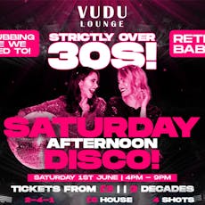 Strictly Over 30's Disco at Vudu Lounge