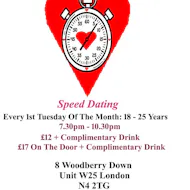 Speed Dating. 18 - 25 years. Tuesdays at Creativity In Our Hands: Suzanne Asphall