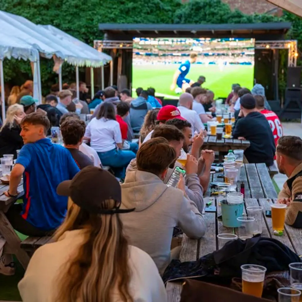 England vs DR Congo / round of 32 match at The Black Prince