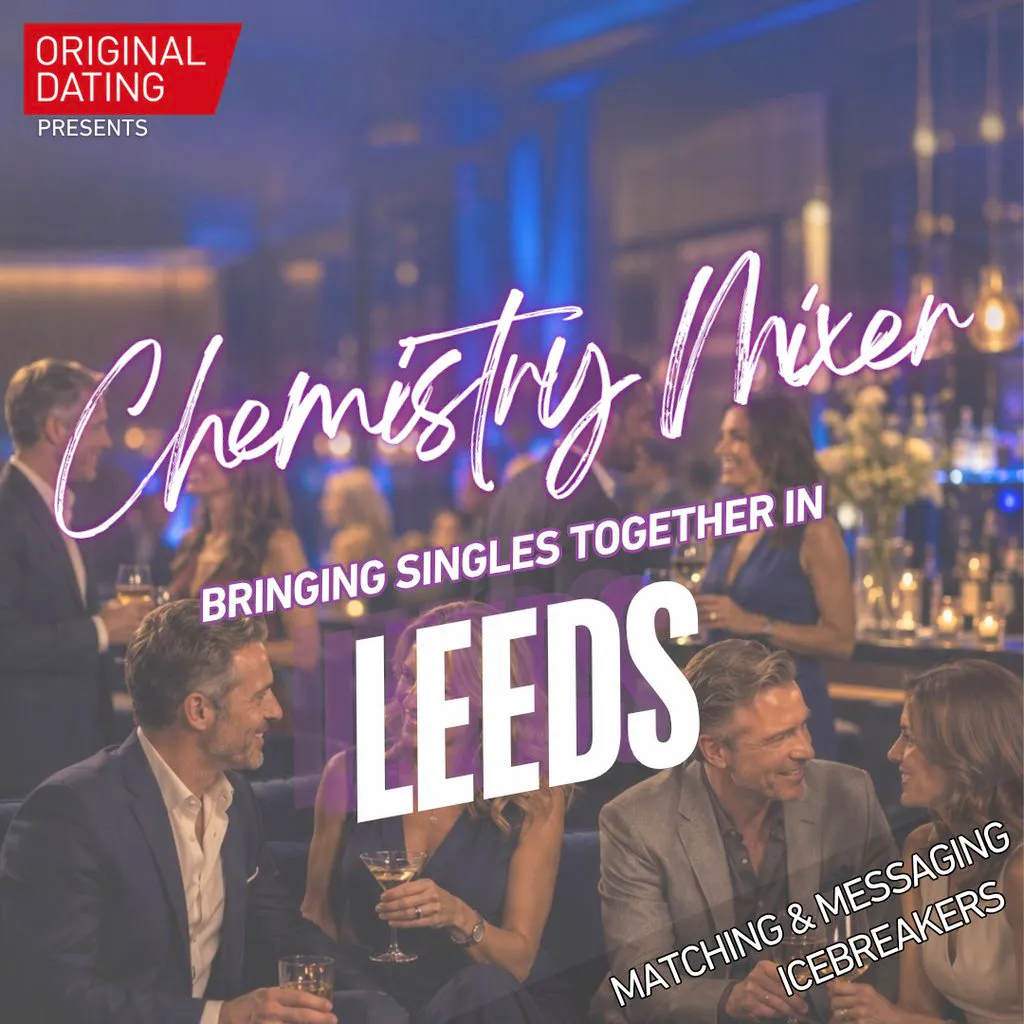 Leeds Summer Chemistry Mixer (Ages 40-55) at Dirty Martini