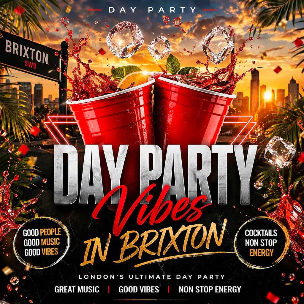 Day Party Vibes In Brixton (£5 B4 6PM With Ticket) at Brixton Storeys